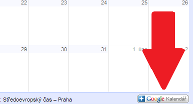 + Google Kalendář